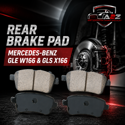 Rear Brake Pad A0064206820 2521502 2521501 P050100 Compatible With MERCEDES-BENZ  GLE W166 & GLS X166