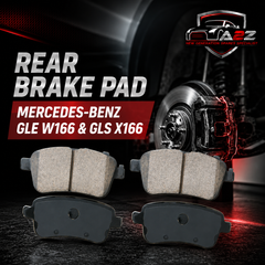 Rear Brake Pad A0064206820 2521502 2521501 P050100 Compatible With MERCEDES-BENZ  GLE W166 & GLS X166