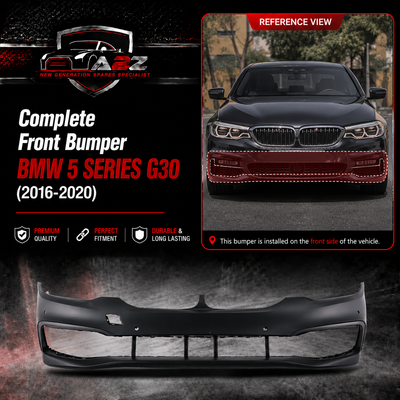 Complete Front Bumper 51117427440 Compatible With BMW 5 SERIES G30 2016-2020 Tag No.481