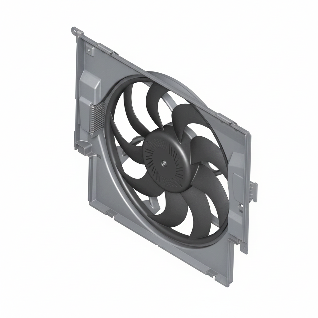 Radiator Cooling Fan Assembly 17428641964 17427640511 17427600559 17428621192 Compatrible With BMW F35 W600