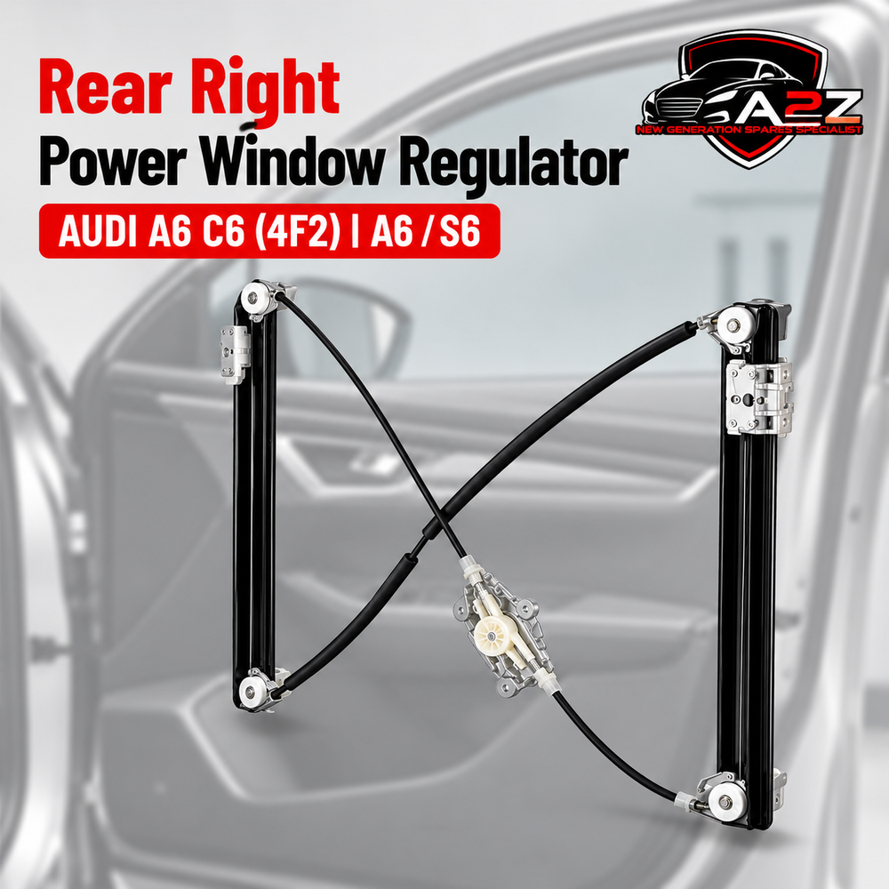 Rear Right Power Window Regulator 4F0839462 Compatible with AUDI A6 C6 (4F2) | A6 / S6