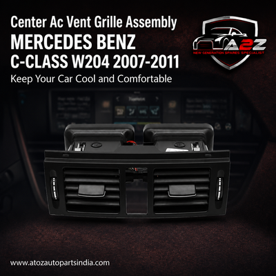 Center Ac Vent Grille Assembly Compatible With MERCEDES BENZ C-CLASS W204 2007-2011