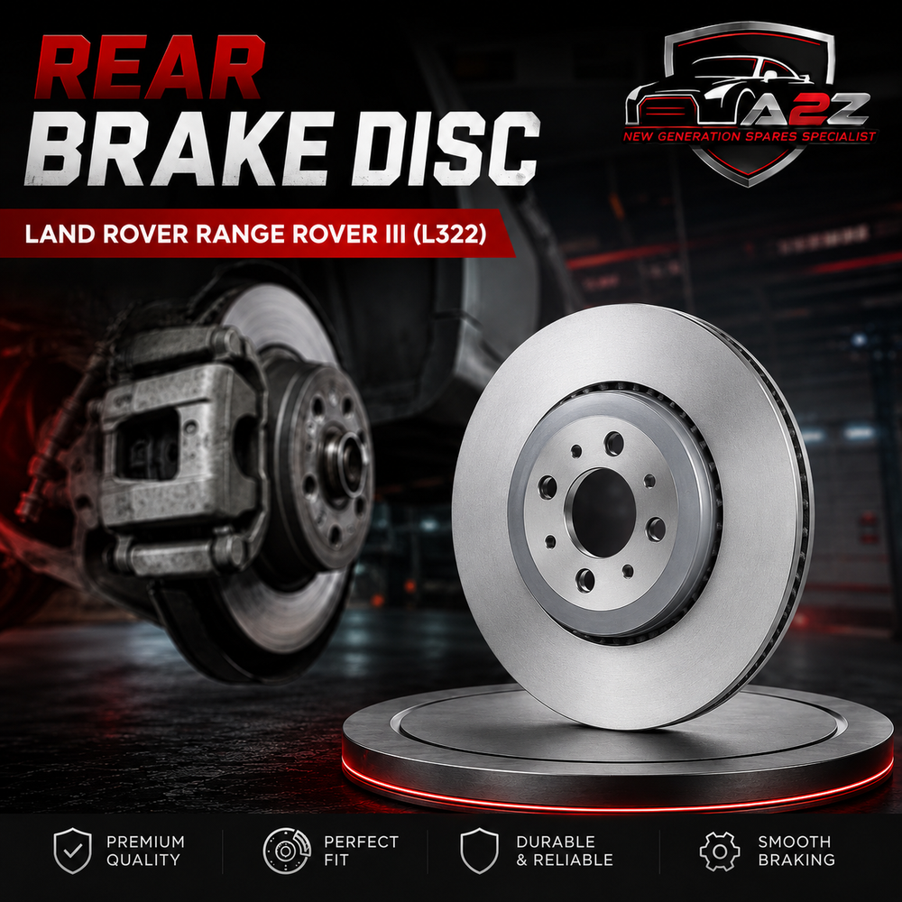 Rear Brake Disc Set LR031846 LR011891 Compatible With LAND ROVER RANGE ROVER III (L322)