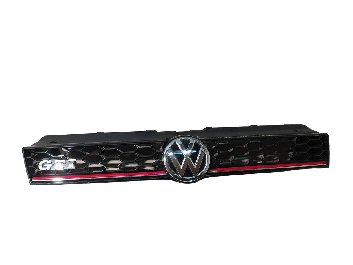 GTI Grill 6C0853651E Compatible With VOLKSWAGEN POLO (2014-2017)