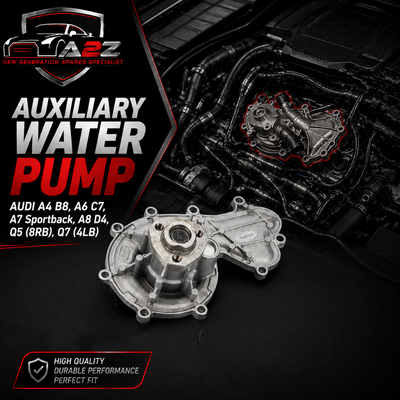 Water Pump WPS3177 059121005T Compatible With AUDI A4 B8, A6 C7, A7 Sportback, A8 D4, Q5 (8RB), Q7 (4LB) (CONTINENTAL)