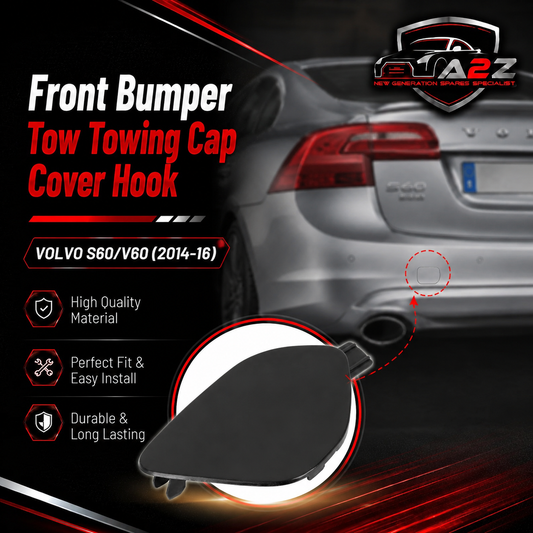 Front Towing Cap 39820294 31323839 Compatible With VOLVO S60/V60 (2014-16) Tag 644