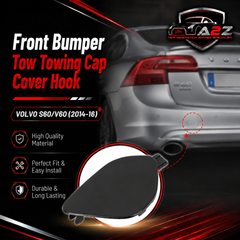 Front Towing Cap 39820294 31323839 Compatible With VOLVO S60/V60 (2014-16) Tag 644