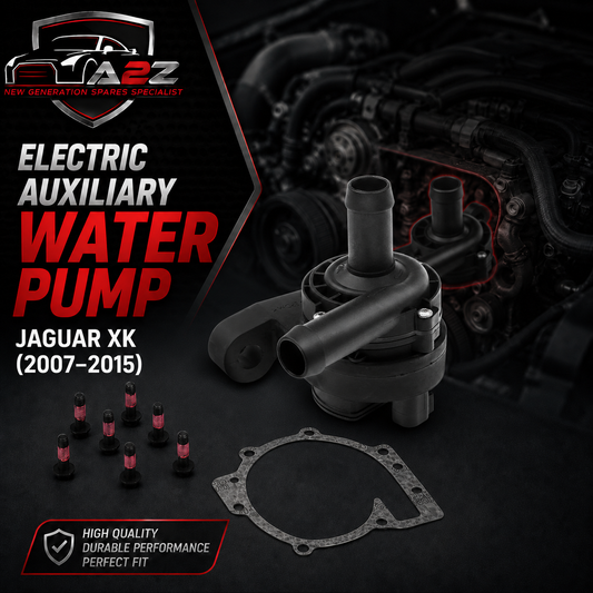 Electric Auxiliary Water Pump 4R8318D474AA C2P3531 Compatible With Jaguar XK (2007–2010) XKR (2003–2015)