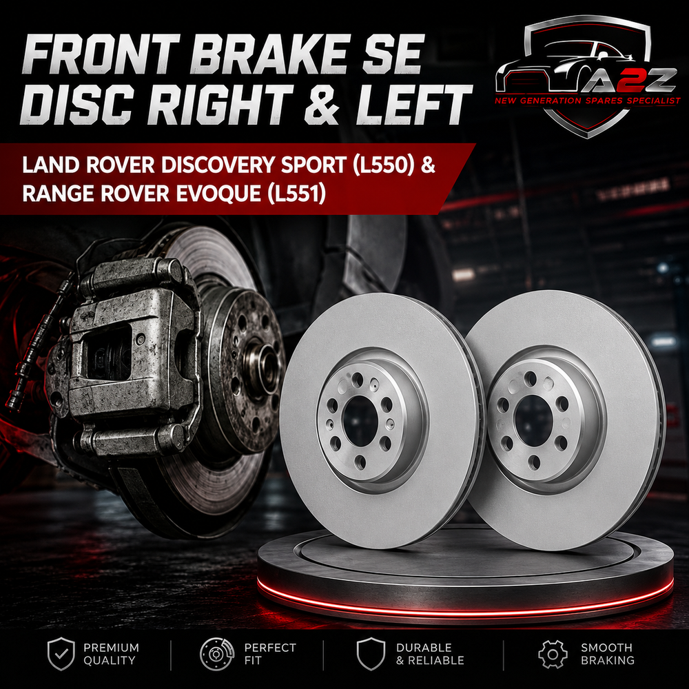 Front Brake Disc Set LR115006 LR161912 Compatible With LAND ROVER DISCOVERY SPORT (L550) & RANGE ROVER EVOQUE (L551)