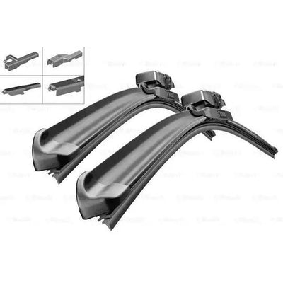 Front Wiper Blade Set (26'19 Inch) A2468201345 A1768200745 A1768202700 Compatible With MERCEDES-BENZ-CLASS (W246) ) Tag No.12