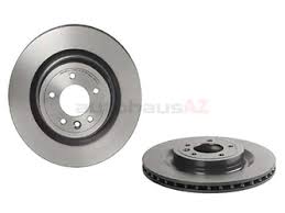 Rear Brake Disc Set LR099036 LR161898 LR033302 Compatible With LAND ROVER DISCOVERY V (L462) & RANGE ROVER IV (L405) & RANGE ROVER SPORT II (L494)