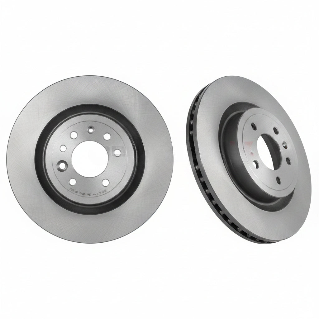 Rear Brake Disc Set LR099036 LR161898 LR033302 Compatible With LAND ROVER DISCOVERY V (L462) & RANGE ROVER IV (L405) & RANGE ROVER SPORT II (L494)