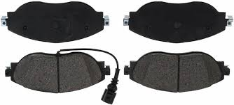 Front Brake Pad 2473803 3Q0698151B Compatible With AUDI Q3 Sportback (F3N) & SKODA KODIAQ I (NS6, NS7, NV7)