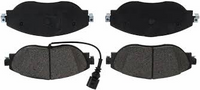 Front Brake Pad 2473803 3Q0698151B Compatible With AUDI Q3 Sportback (F3N) & SKODA KODIAQ I (NS6, NS7, NV7)