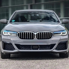 Complete Headlight Assy Set (Upgrade To F10 To G30) Have To Convert From F10 To G30 Compatible With BMW F10 (2011-17) Tag No.6