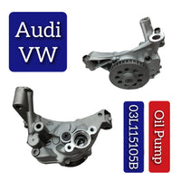 Oil Pump 03L115105B 03L115251B 03L115251B+ Compatible With AUDI & SKODA OCTAVIA II (1Z3) | LAURA & RAPID (NA2) & YETI (5L) & VW JETTA IV (162, 163, AV3, AV2) | JETTA / CLASICO | VENTO & POLO V (6R1, 6C1)