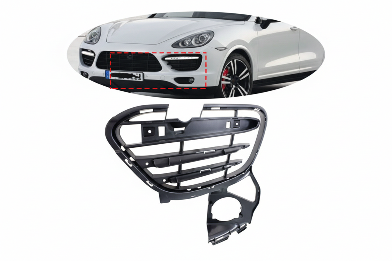 Fog Lamp Cover Left 95850568110 & Right 95850568210 95850568111 Compatible With Porsche Cayenne (2011-14) Tag No.152