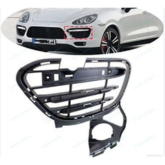 Fog Lamp Cover Compatible With Porsche Cayenne (2011-14) Fog Lamp Cover Left 95850568110 & Right 95850568210