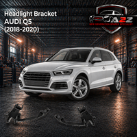 Headlight Mounting Bracket Left 80D807607 & Right 80D807608 Compatible With AUDI Q5 (2018-2020) Tag No.170
