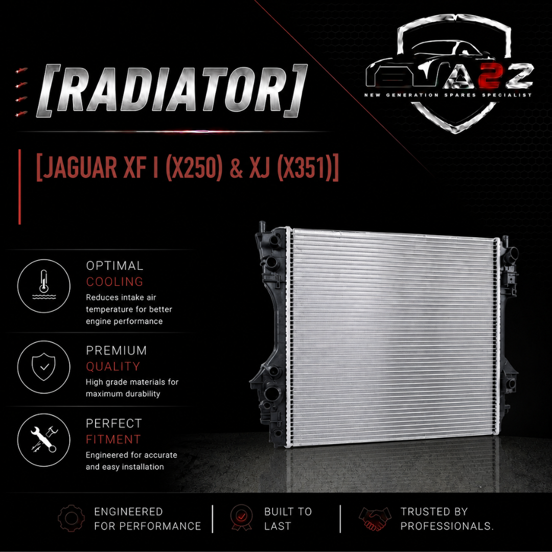 Radiator C2Z10787 Compatible with JAGUAR XF I (X250) & XJ (X351)