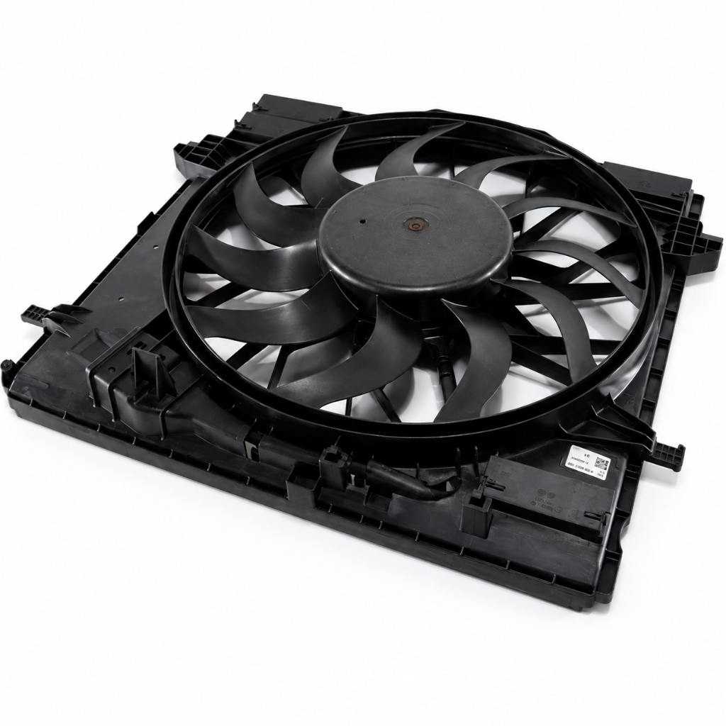Electric Radiator Cooling Fan Assembly 0999065501 Compatible With Mercedes Benz W222 W600