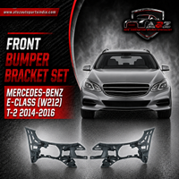 Front Bumper Bracket Left 2128853765 & Right 2128853865 Compatible With MERCEDES-BENZ E-CLASS (W212) T-2 2014-2016 Tag No.841
