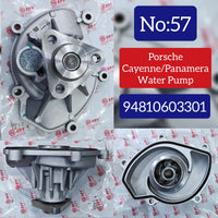 Water Pump 94810603301 Compatible With PORSCHE CAYENNE 92A & PANAMERA 970 Tag-W-57