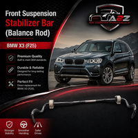 Front Suspension Stabilizer Bar (Balance Rod)31356788710 Compatible with BMW X3 (F25)