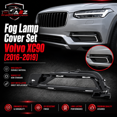 Fog Lamp Cover Set Left 31383832 & Right 39812565 Compatible With Volvo XC90 (2016-19)