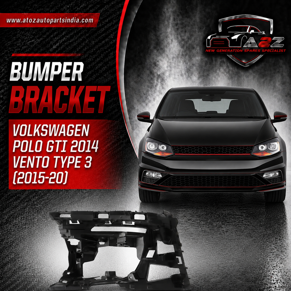Bumper Bracket 6RD807723 Compatible With VOLKSWAGEN POLO GTI 2014 VENTO TYPE 3
