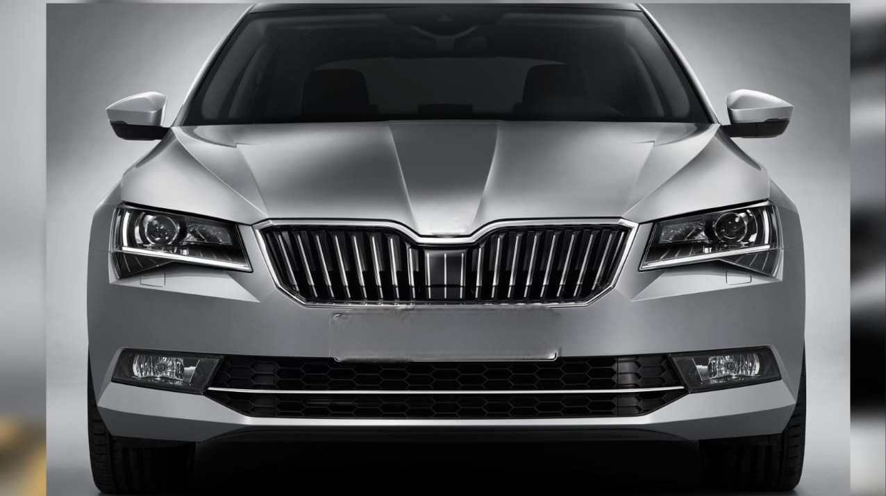 Show Grill (With Camera Hole) 3V0853653B 3V0853761 3V0853343 Compatible With Skoda Superb (2015-2018) Tag No.63