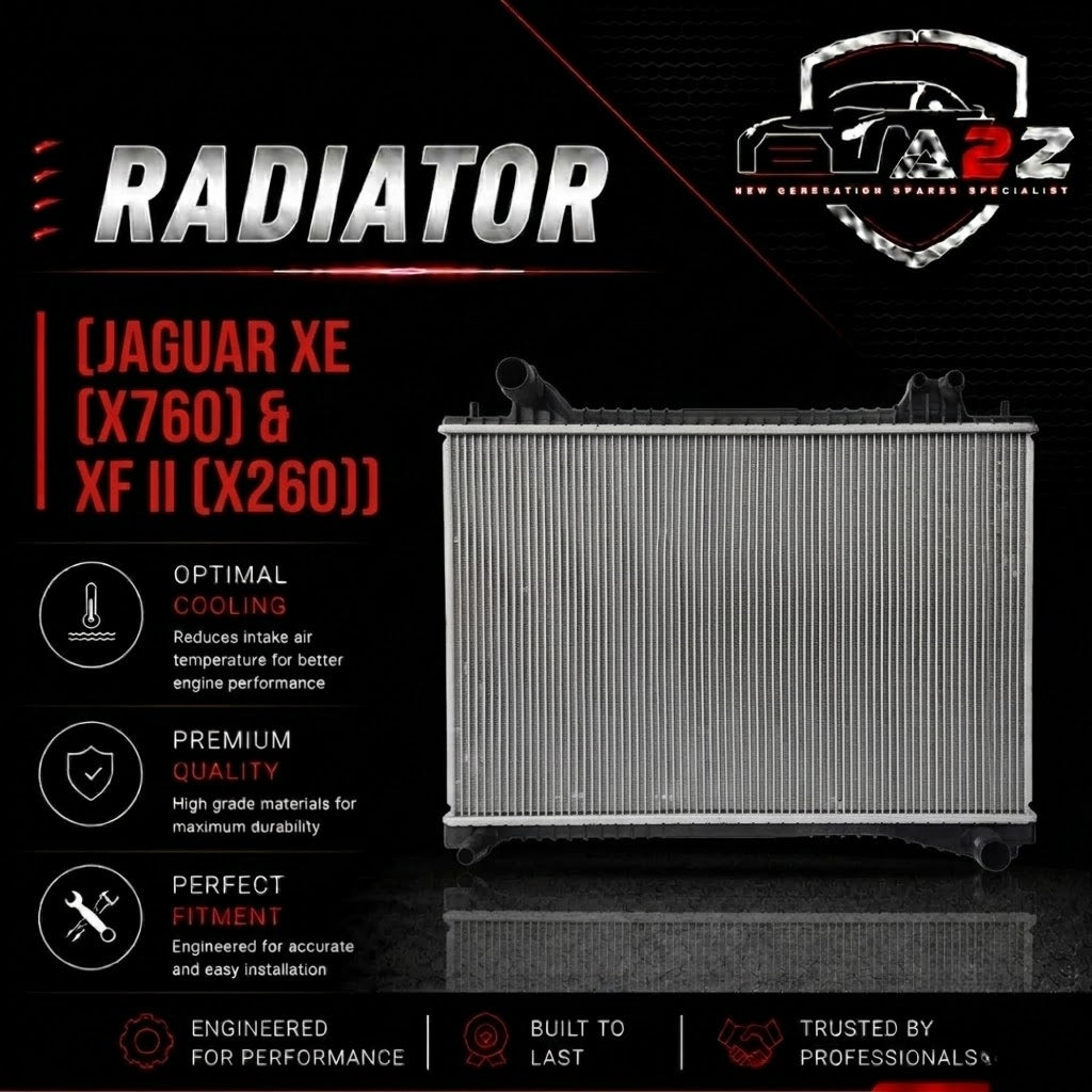 Radiator GX738005BC T2H7868 Compatible with JAGUAR XE (X760) & XF II (X260)