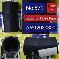 Radiator Hose Pipe 6512030300 A6512030300 Compatible With MERCEDES BENZ W651 Tag No.571