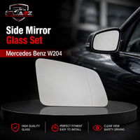 Side Mirror Glass Set Left 2128101721 & Right 2128101821 Compatible With Mercedes Benz 204/212/156/246/117/176