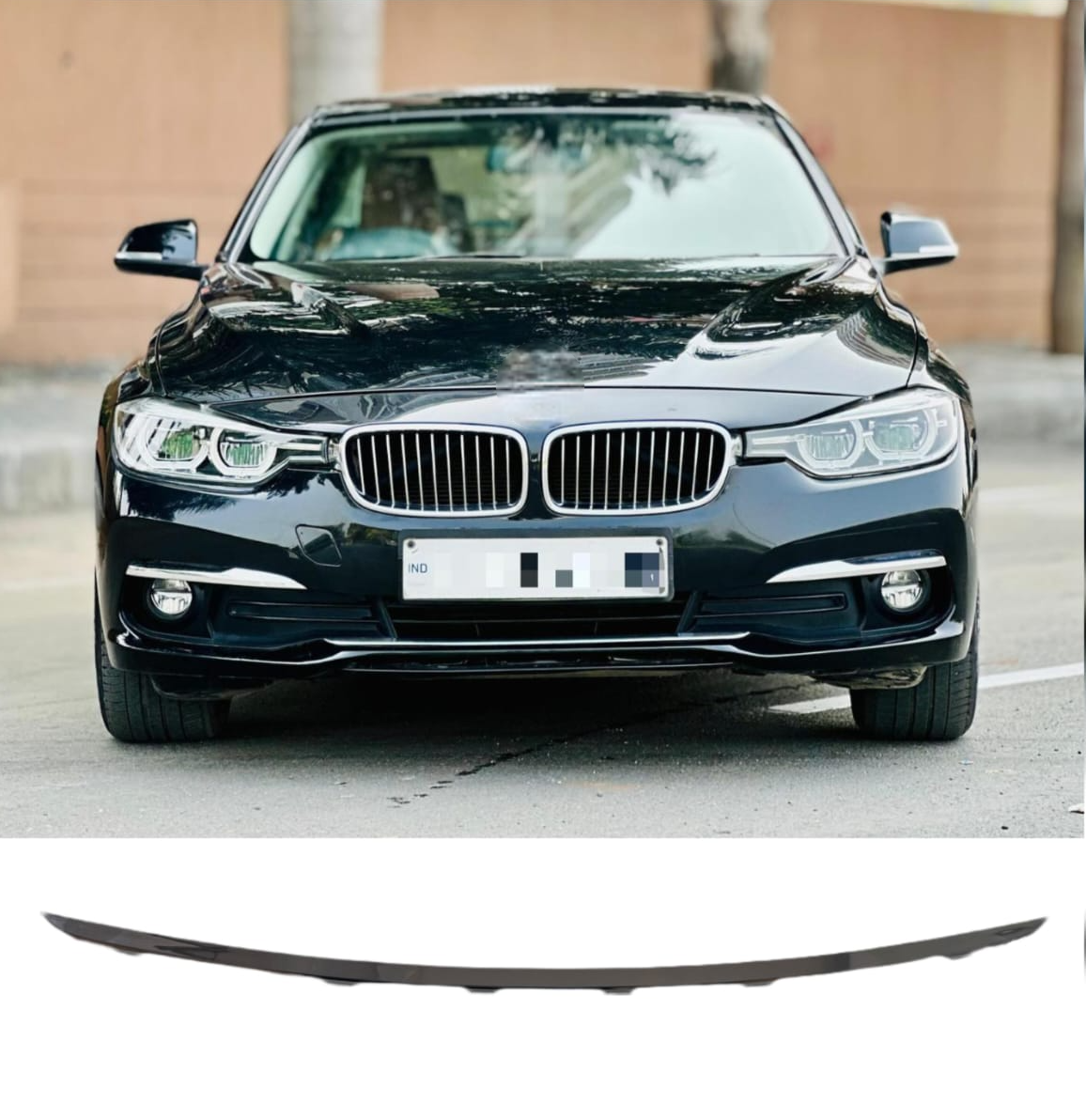 Front Bumper Chrome 51117396833 Compatible With BMW 3 Series F30 (2016-2018) Tag No. 306