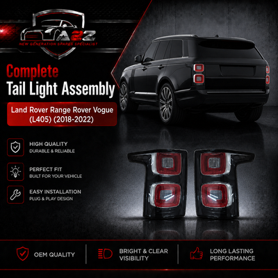 Tail Light Assy Left LR098353 & Right LR098346 Compatible With Land Rover Range Rover Vogue (L405) (2018-2022) Tag No.19
