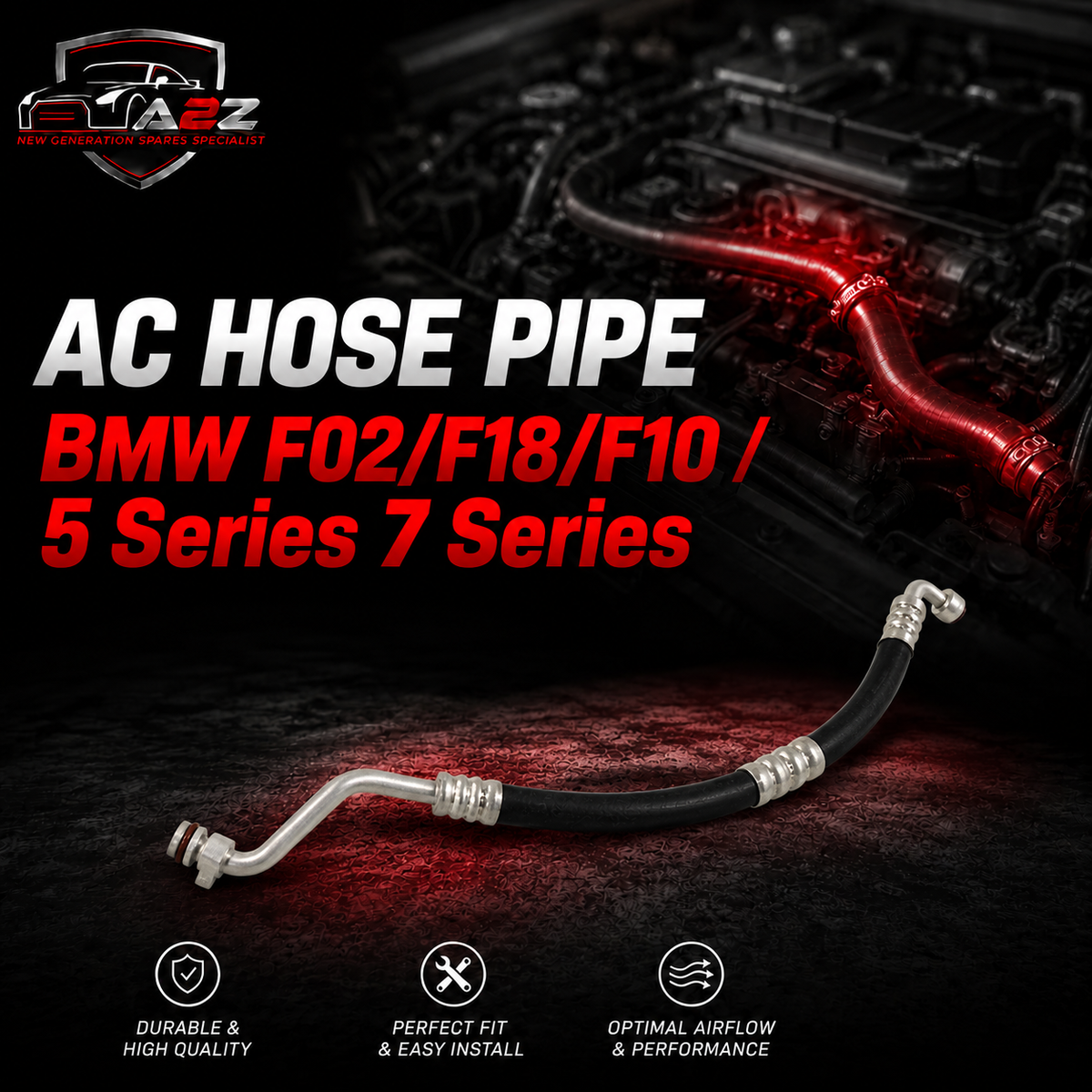 Air conditioning pipe 64539378003 Compatible With BMW F02/F18/F10 / 5 Series 7 Series