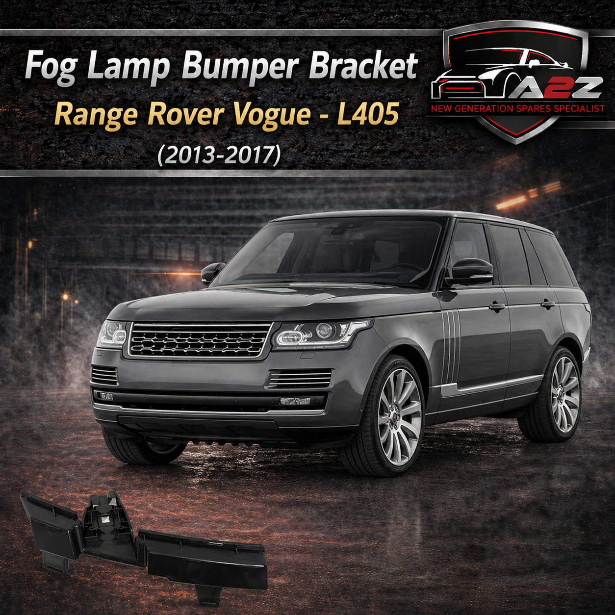 Fog Lamp Bracket Compatible With Land Rover Range Rover Vogue L405 (2013-2017) Tag No.3259