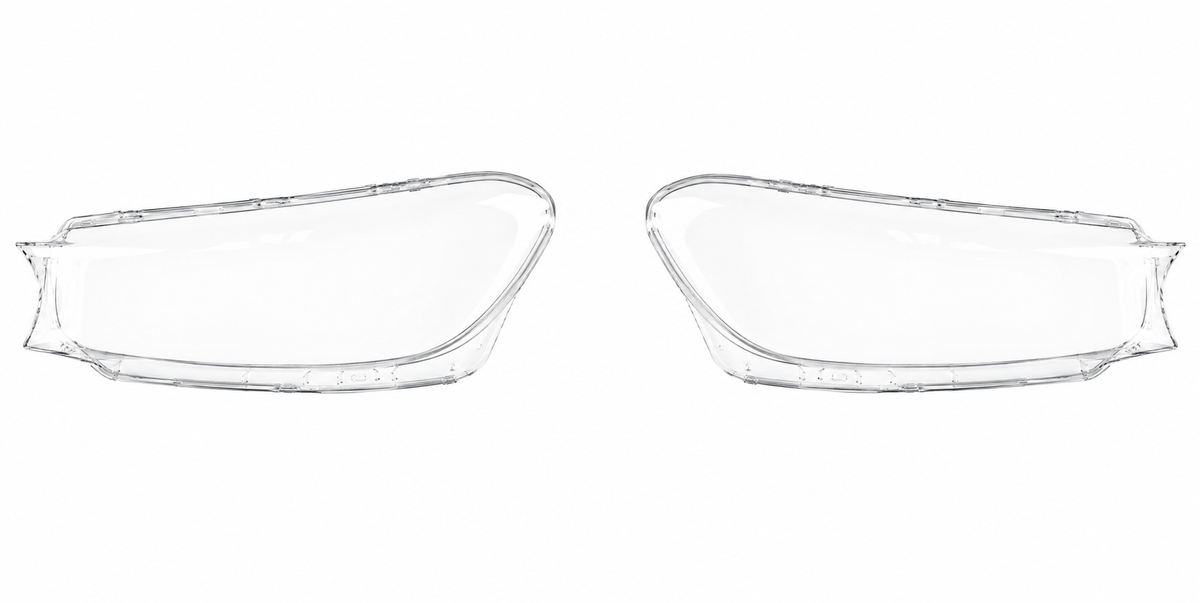 Car Front Headlight Lens Cover Transparent Lamp Shade Headlamp Shell Cover Compatible For BMW G32/GT (2016-19)