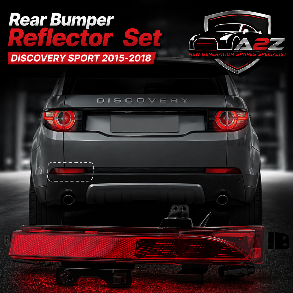 Rear Bumper Reflector Compatible With DISCOVERY SPORT 2015-2018  Rear Bumper Reflector Left LR060911  & Right LR060910 Tag-RB-04