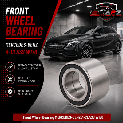 Front Wheel Bearing 2469810006 A2469810006 Compatible With MERCEDES-BENZ A-CLASS W176 & B-CLASS Sports Tourer W246, W242 & CLA Coupe C117 & GLA-CLASS X156