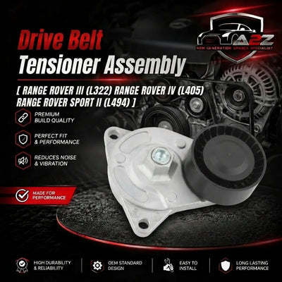 Drive Belt Tensioner LR022809 Compatible With RANGE ROVER III (L322) RANGE ROVER IV (L405) RANGE ROVER SPORT II (L494)