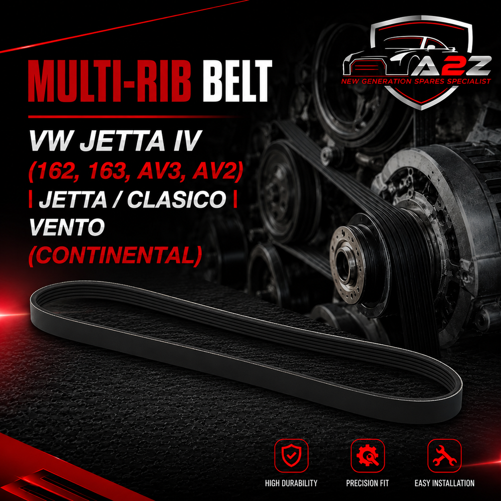 MULTI-RIB BELT 6PK1070 03L903137T Compatible With VW JETTA IV (162, 163, AV3, AV2) | JETTA / CLASICO | VENTO (CONTINENTAL)