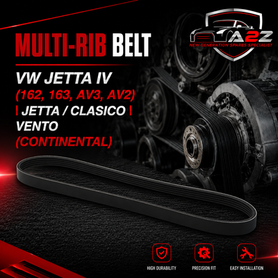 MULTI-RIB BELT 6PK1070 03L903137T Compatible With VW JETTA IV (162, 163, AV3, AV2) | JETTA / CLASICO | VENTO (CONTINENTAL)