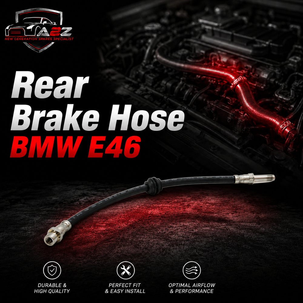 Rear Brake Hose 34301165074 34301165174 Compatible With BMW E46
