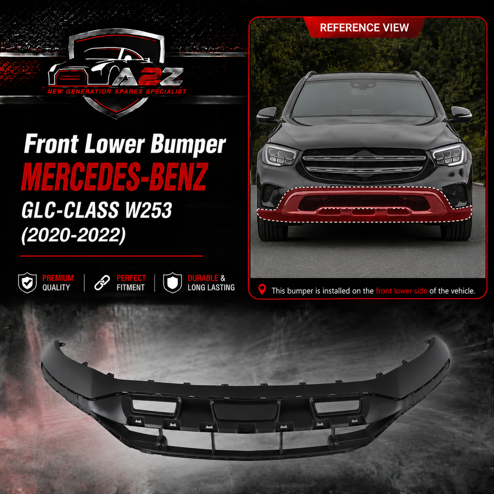 Front Lower Bumper 2538851304 Compatible With Mercedes-Benz GLC-CLASS W253 (2020-2022) Tag No.315