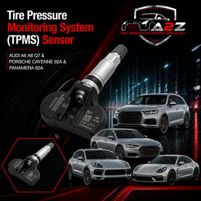 Tire Pressure Monitoring System (TPMS) Sensor 4F0907275D Compatible With  AUDI A6 A8 Q7 & PORSCHE CAYENNE 92A & PANAMERA 92A Tag-TS-09