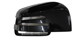 Side Mirror Upper Covers Glossy Black Right & Left Compatible With Mercedes Benz GLS-Class (W166) Tag No.103