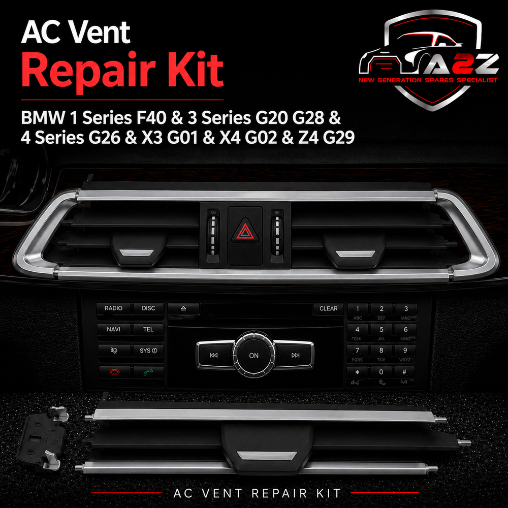 Center Left AC Conditioner Air Vent Grill Outlet Tab Clip Repair Kit 64119459488 Compatible With BMW 1 Series F40 & 3 Series G20 G28 & 4 Series G26 & X3 G01 & X4 G02 & Z4 G29 Tag-ACR-02