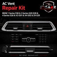 Center Left AC Conditioner Air Vent Grill Outlet Tab Clip Repair Kit 64119459488 Compatible With BMW 1 Series F40 & 3 Series G20 G28 & 4 Series G26 & X3 G01 & X4 G02 & Z4 G29 Tag-ACR-02